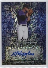 2022 Leaf Trinity Trinity Tungsten Blue 7/7 Gabriel Hughes #TS-GH2 Auto 1u6