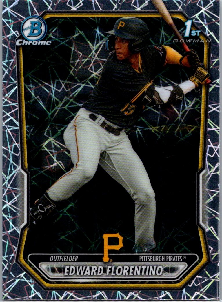 2026 Bowman Chrome EDWARD FLORENTINO #BCP-82 Lazer Refractor