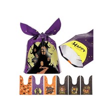 Halloween Treat Pouch Bags 72 Pack Party Favor Goodie Bags