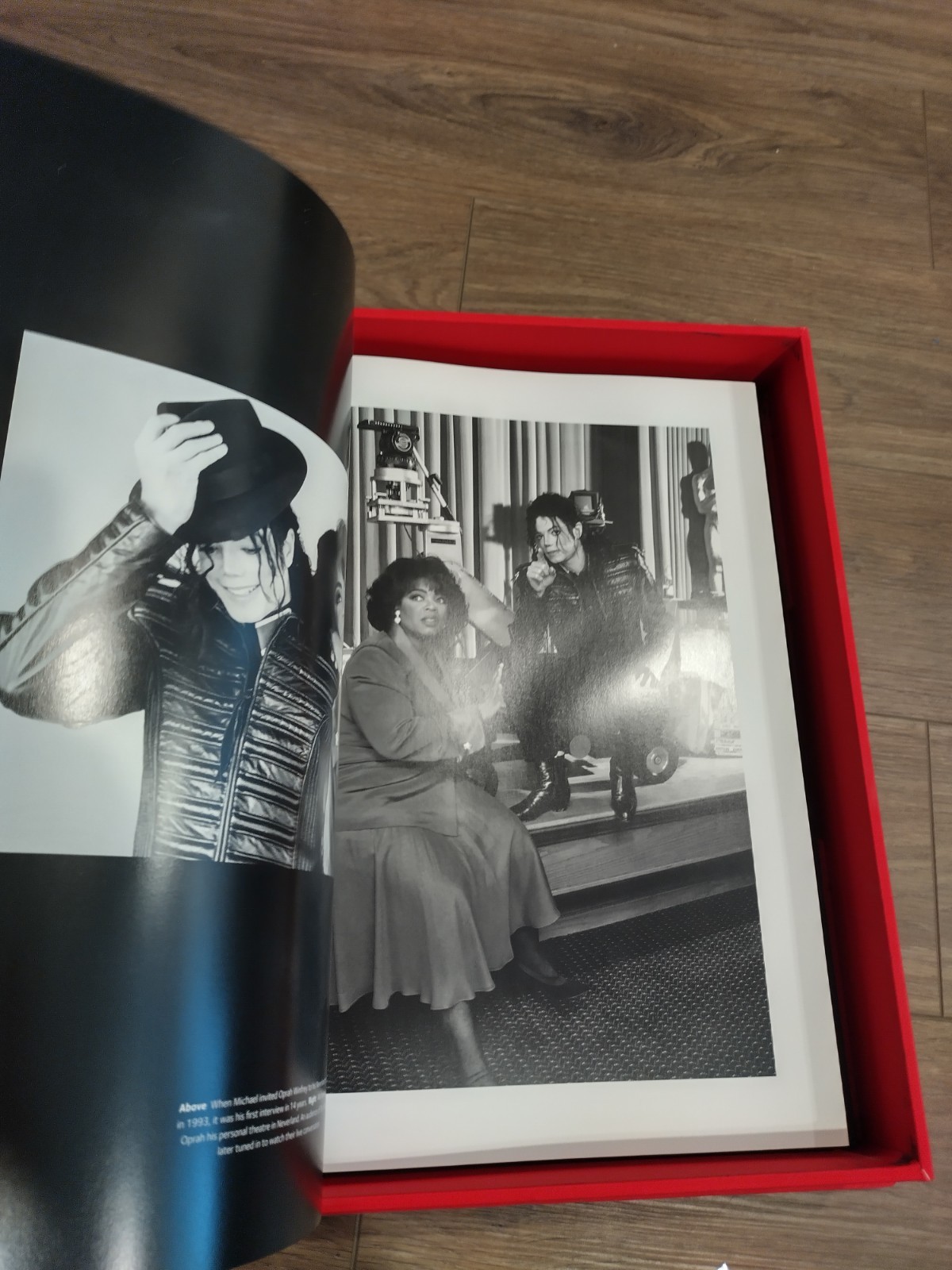 Official MICHAEL JACKSON OPUS Photo Picture Book with Glove Original Outer Box