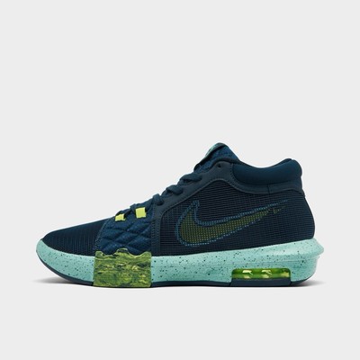 NEW Nike LeBron Witness 8 EP ''Armory Navy/Green Frost'' Men's Size 18