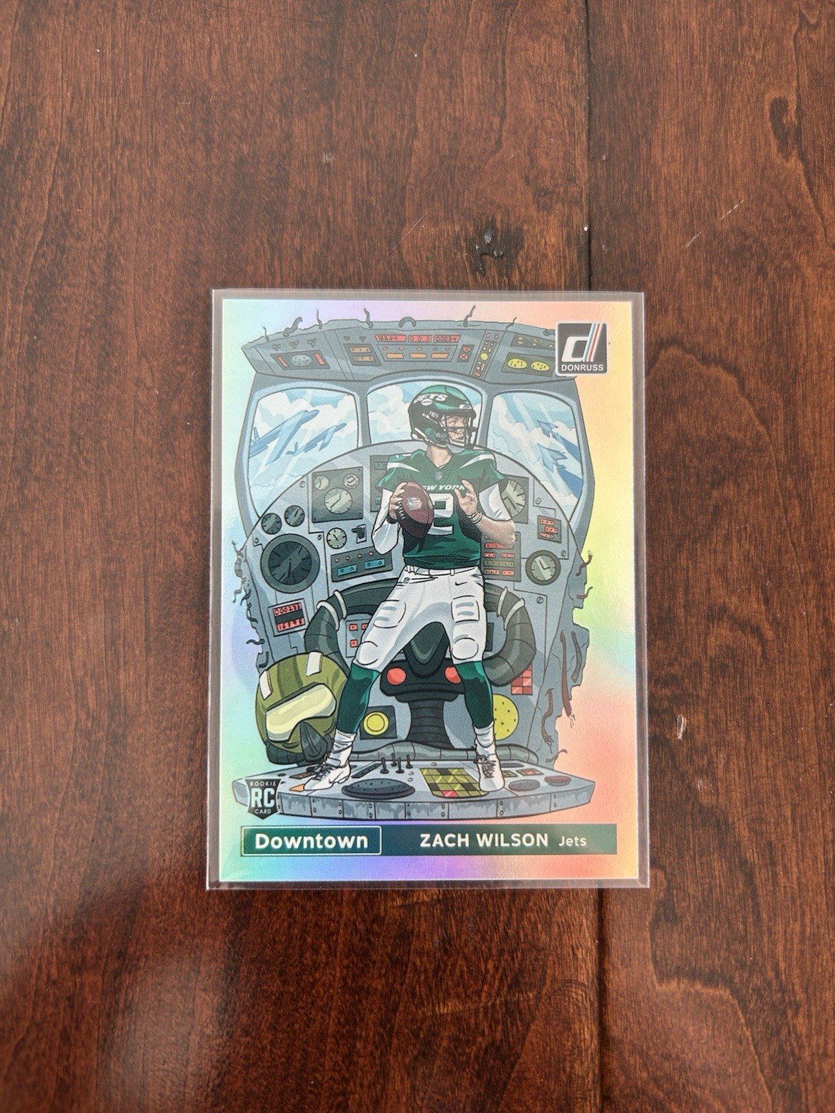 2021 Panini Donruss - Downtown! Zach Wilson #DT-34 (RC)