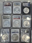American Silver Eagle $1 NGC MS70 1oz Different Year And Slabs