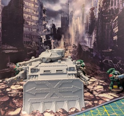 Wargaming Kampfpanzer Proxy 3d Druck Kompatibel mit Warhammer 40k Tabletop