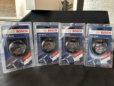 NEW Bosch Style Line 2'' Oil PSI, Oil pressure, volts, vacuum, fuel