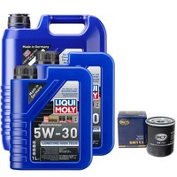 MotoröL Set High Tech 5W-30 Liqui Moly 7 Liter + ÖLfilter FüR Fiat Renault 21 25