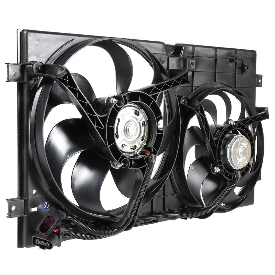 Conjunto de ventilador de refrigeración condensador radiador para Volkswagen Beetle 1998-2006 621000 Foto 4 de 4