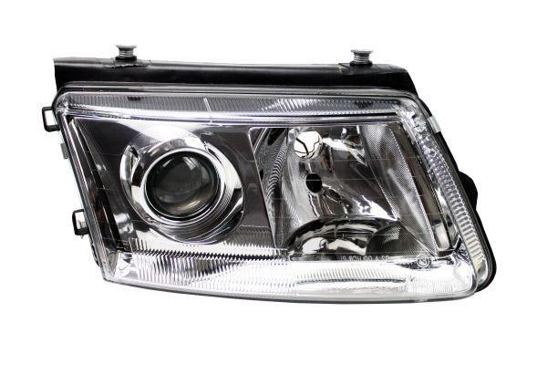 ABAKUS Main Headlight 441-1156RXND7E Right Side For VW Glass Clear, H7 PX26d