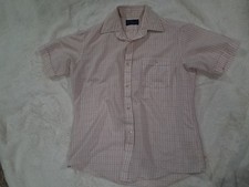 Vintage 70s Disco Men Size M Pink White