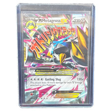 mega metagross ex pokemon card Steven's 245/193 SAR Colorless Gatling Slug (130+) This attack does 10 more damage for each Metal Energy attached to this Pokmon Pokmon Mega Metagross EX Promo