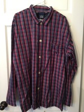 POLO RALPH LAUREN PIŻAMA TOP KRATA TKANA DŁUGI RĘKAW ROZMIAR L NOWA BEZ METKI UNISEX