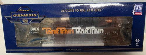 Tren Tanque Intermedio Athearn Genesis G67917 HO GATX / Letra Naranja 48669 | Condition: New