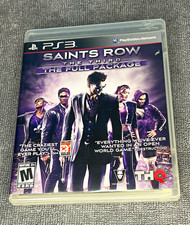 Saints Row: The Third - The Full Package (PS3) w/ Case & Manual, Tested/Working