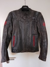 Motorradjacke Lederjacke Louis 75 Wildleder grau Gr. 52 neuwertig
