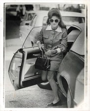 1971 Mrs Benny Ray Skip Taylor Sherry Holper Tropic Car Arrival Photo 8X10