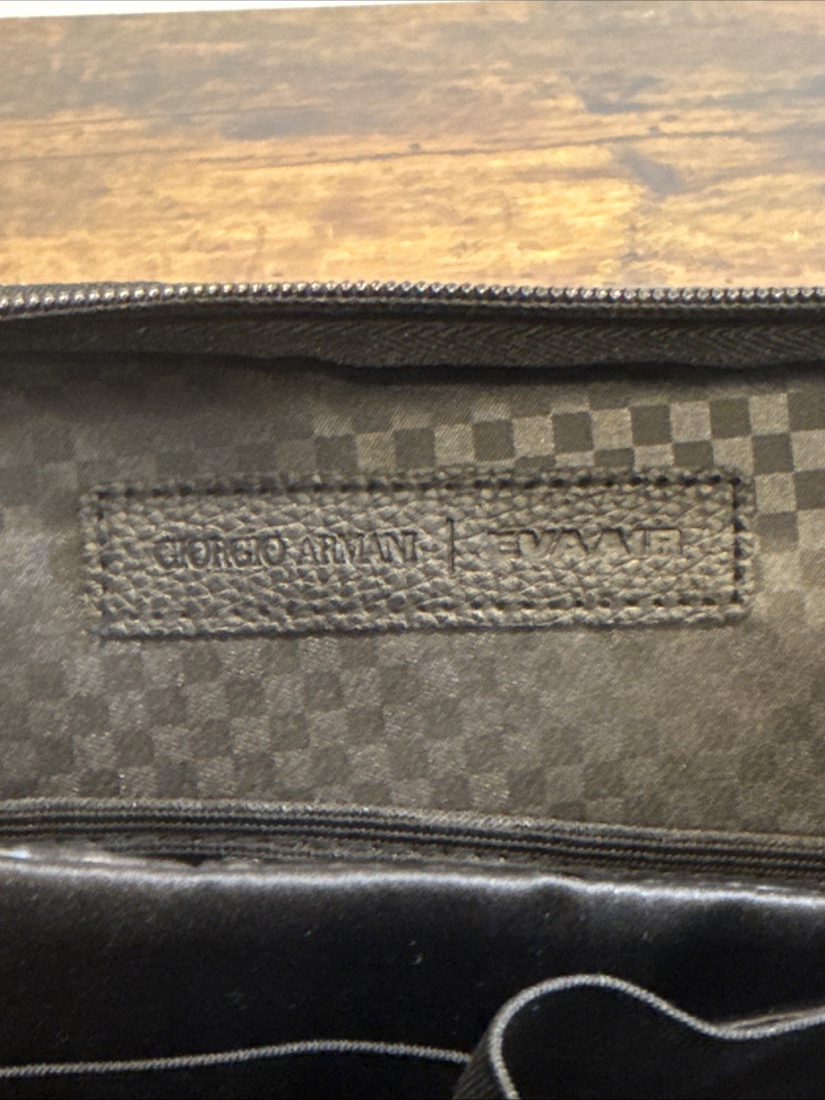 Giorgio Armani EVA Air Toiletries Box – Empty Case – Airline Amenity Collector