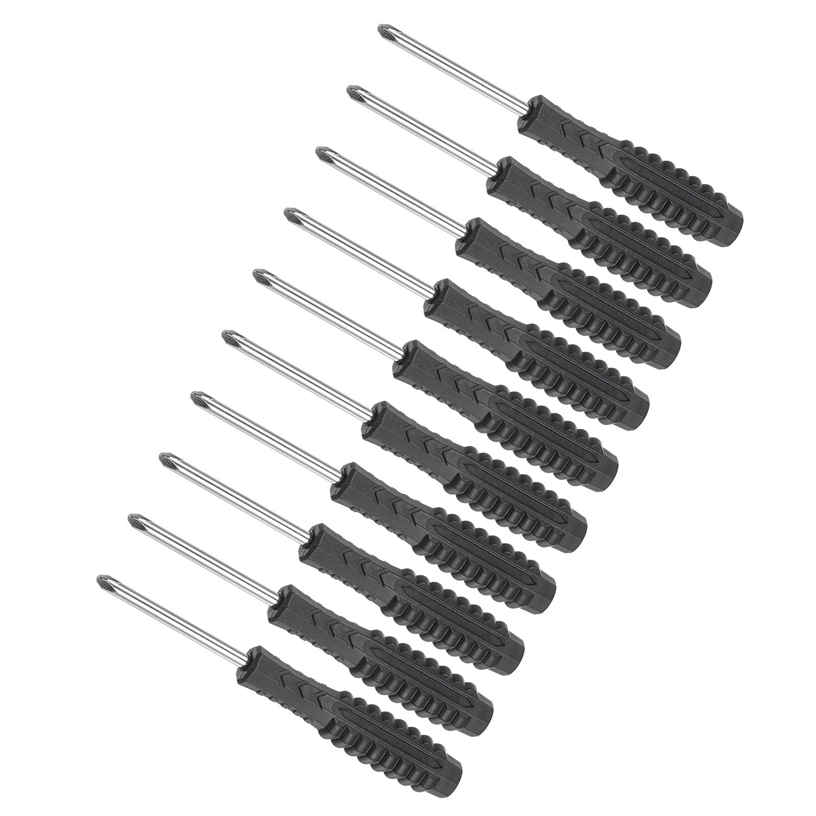 10pcs 4.0mm Phillips Screwdriver Set with Anti-Slip Handle 115mm