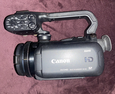Canon XA10 Professional Camcorder with 64GB Internal Flash Memory