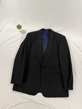 Hugo Boss Tschaikowsky Scala Tux Tuxedo Jacket 42L Super 100s Wool Germany Shawl
