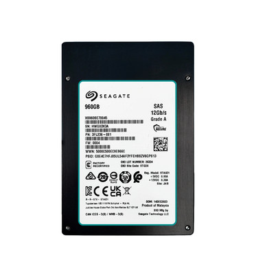 Hard drive Seagate 960GB SSD SAS 12G 2.5'' 3D eTLC RI 3FL236-881