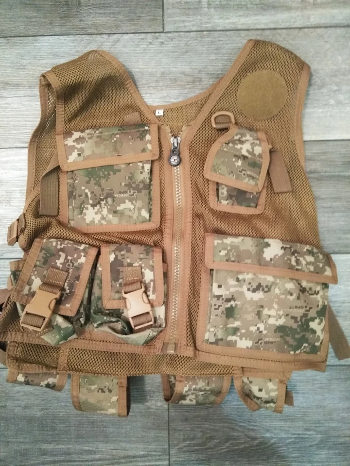 Chaleco Operativo Paintball Special Ops TALLA GRANDE (ADULTO) Foto 3 de 4