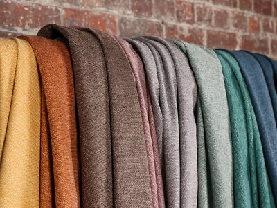 Chenille Uni Polsterstoff Neu Weich Struktur Webart Sofa, Kissen & Vorhang