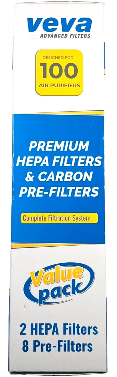 Vhbw Filtro Di Ricambio Per Purificatore D'Aria – Prefiltro + HEPA + Carboni Attivi Sostituisce Comedes PT94101 - 3
