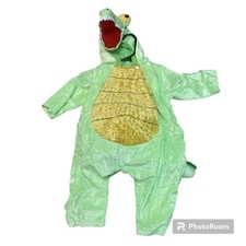 Green Dinosaur Kids Halloween Dress Up Costume Ages 2-4 Chrisha Playful Plush