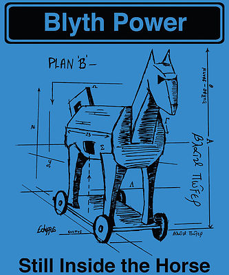 Blyth Power 'Plan B' T-Shirt Blue Ladies S