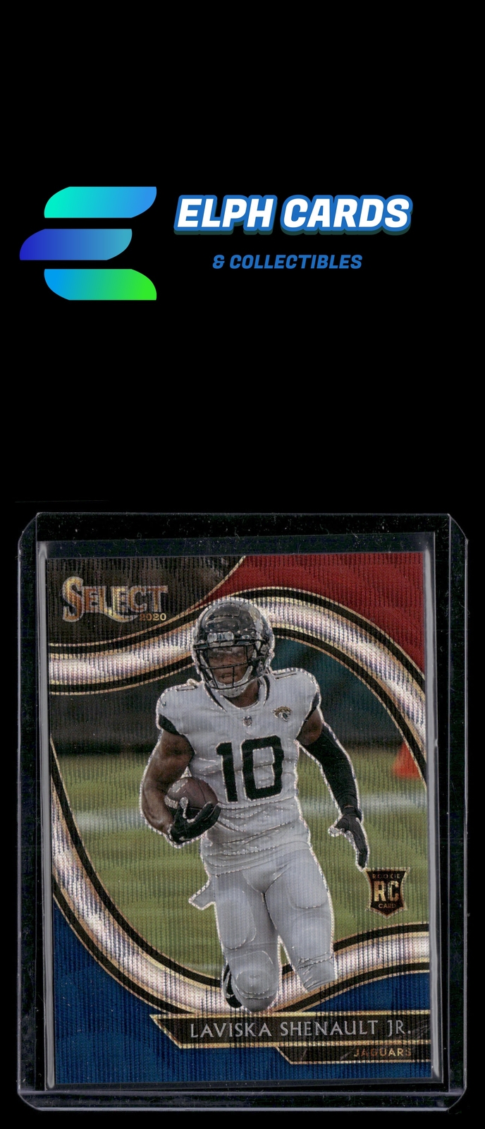Select 2020 Panini Select #359 Laviska Shenault Jr. Tri-Color Prizm #/75