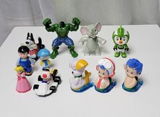 Miscellaneous Figures, McDonald's Toys, Nickelodeon Bubble Guppies -Lot of 11