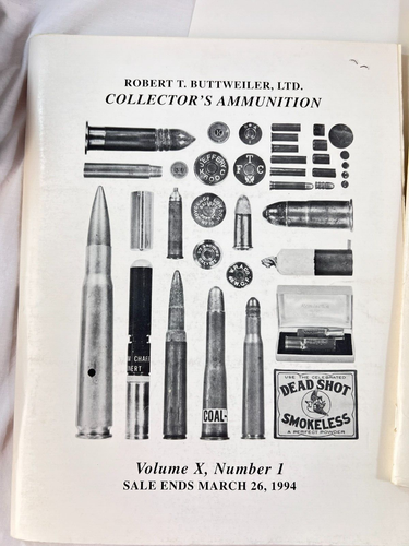 Lot of 3 ~ Robert T Buttweiler Collector's Ammunition 1994 1993 Cartridge NICE - Picture 3 of 13