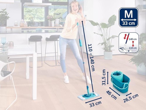 LEIFHEIT 52120 - Bodenwischer-Set CLEAN TWIST M Ergo - OVP - Bild 6 von 6
