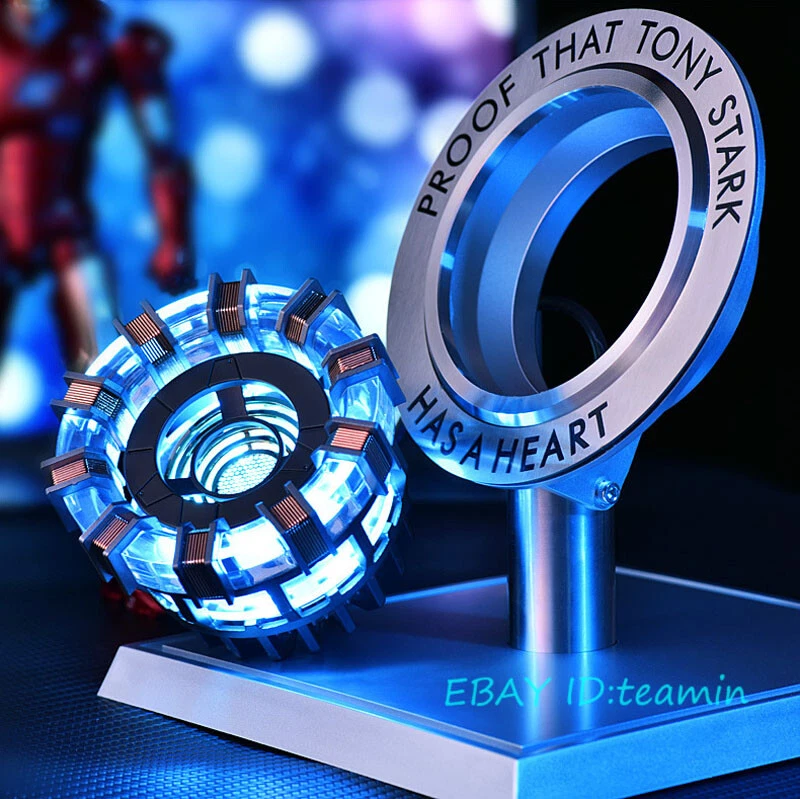 Iron Man Tony Stark 1 1 MK2 Arc Reactor Lights Model LED Chest