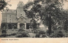 Postcard ~ Ogontz, Pennsylvania, School Building