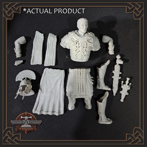 Paquete de 3 figuras modelo impresas en 3D Legión Imperio Romano - Escala 90 mm a 300 mm - Imagen 8 de 22