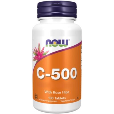 Now Foods, Vitamin C-500, 100 Tabletten - Blitzversand