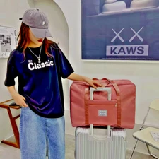 Large capacity Portable Nylon Moving Storage Bag Folding Luggage Bag Aircraft Ba