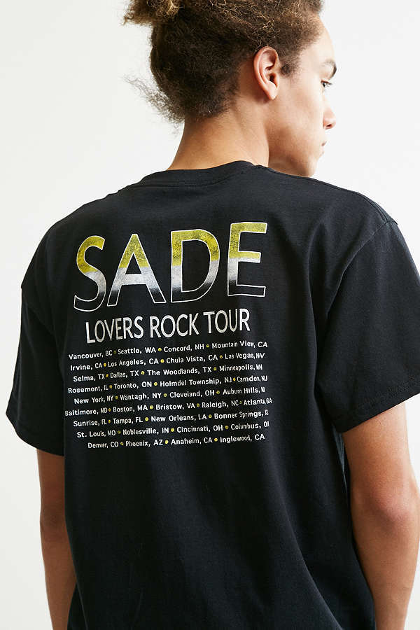 SADE LOVERS ROCK T-Shirt NEW 100% Authentic Front & Back SADE LOVERS ROCK T-Shirt NEW 100% Authentic Front & Back