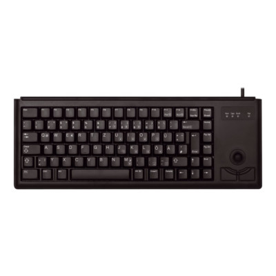 Cherry G84-4400 Compact-Keyboard mit integriertem optischen Trackball