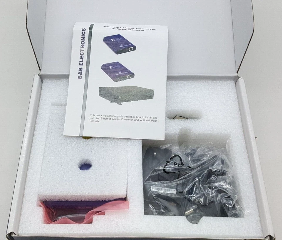 B&B Electronics Media Converter EIS-M-SC 10/100 TO 100FX MULTI-MODE - Image 3 of 4