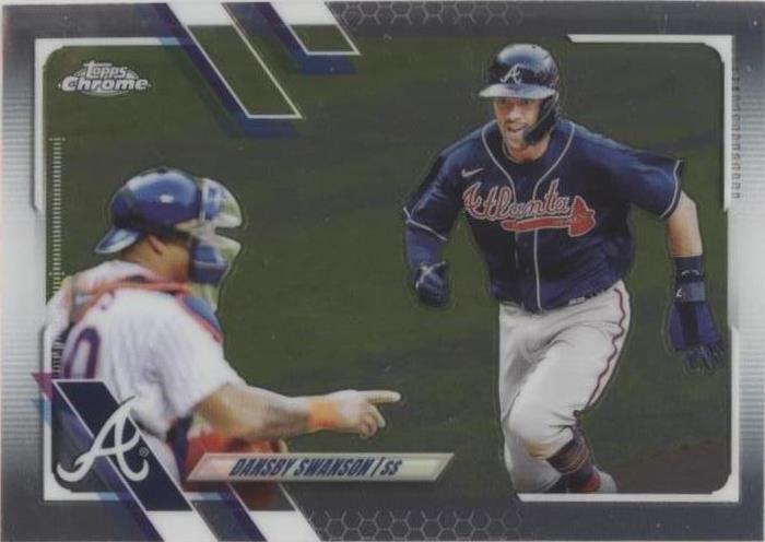2021 Topps Chrome - Dansby Swanson #7 - 1 of 1