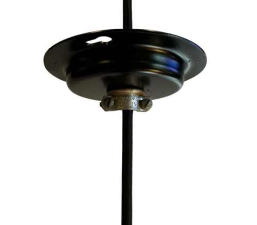 ONE Vintage 9" Porcelain Deep Cone Pendant Industrial Green Lamp Light UL Fitter - Picture 12 of 21