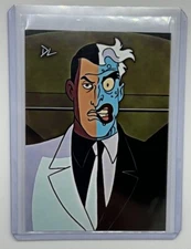 Two-Face Limited Edition Artist Signed “Harvey Dent” Batman Trading Card 4/10