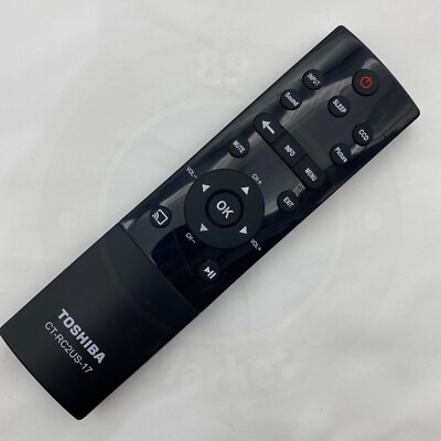 TR112 TOSHIBA 東芝 オーディオ リモコン CT-RC2US-17 Genuine Toshiba TV Remote Control CT-RC2US-17 | eBay