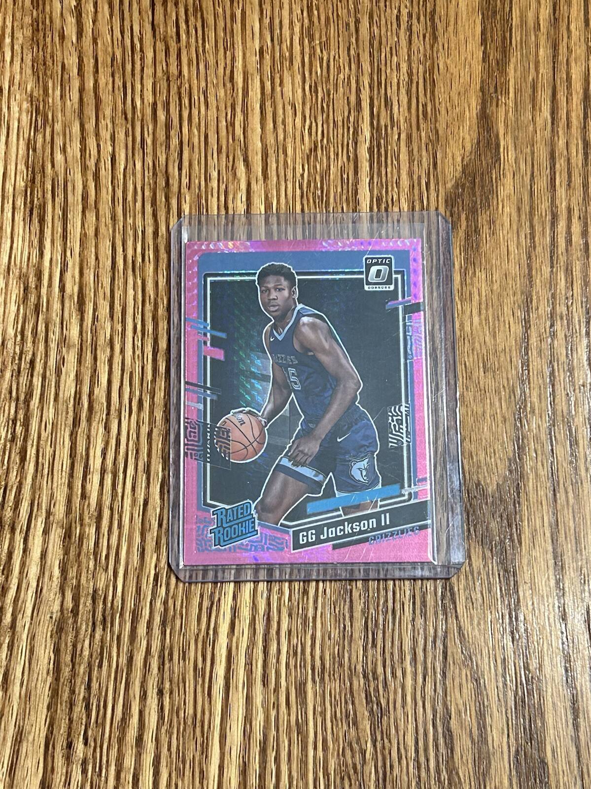 2023-24 Donruss Optic GG Jackson II Hyper Pink RC Rated Rookie #228