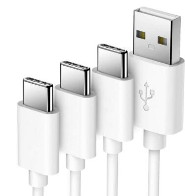 3X Type-C Fast Charger Charging Cable For Samsung S21/S21 Ultra/S21 Plus/S20 5G