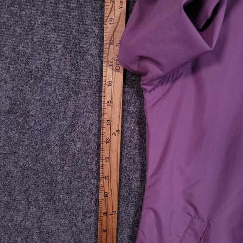The Black Dog Hooded Jacket Small Windbreaker Weather Proof Mesh Lined Purple - Picture 7 of 8