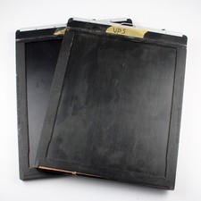 Two Vintage Kodak 8x10" Wood Frame Film Holders - As-Is Please Read