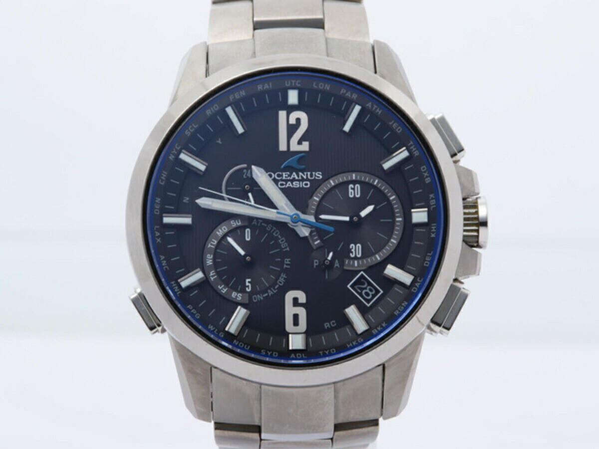 Casio Oceanus OCW-T2000-1AJF Titan Watch Used, 1 Year Warranty 